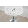 Bílá barová židle Ornament Kare Design-3