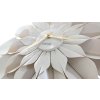Šedé nástěnné hodiny Flower o 60 cm Karlsson_2