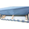 Modrý rozkládací gauč s úložným prostorem 230 cm_4