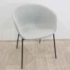 Světle šedá jídelní židle Yvette Kave Home