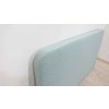 Šedozelené čalouněné čelo postele 128 cm Meise Möbel_2