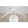 Bílé kovové podnoží pro jídelní stůl Ibiza Actona_2