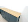 Antracitově šedá dřevěná komoda Marckeric Miranda, šířka 150 cm_2