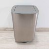 Stříbrný odpadkový koš 5,5l Auron Wenko