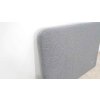 Šedé čalouněné čelo postele 98x72 cm_2