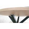 Kulatý jídelní stůl s kovovým podnožím o 120 cm_2
