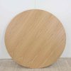 Dubová kulatá stolová deska o 100 cm dýha