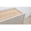 Komoda krémová / dub 150 cm Lucile Marckeric_3