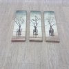 3dílný nástěnný obraz na plátně Vases