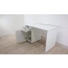 Bílý pracovní stůl Szynaka Meble Selene 1