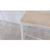 Bílý stolek YAMAZAKI Frame 2