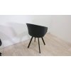 Černá jídelní židle Interstil Moon 20 (C 1