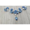 Náhrdelník s modrými krystaly Swarovski 1