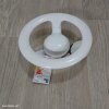 Nástěnné světlo Clip Round White LED Kar