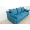 Tyrkysová rozkládací pohovka s úložným prostorem Mazzini Sofas Ancolie, 215 cm_2