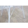 Sada 2 bílých židlí s bílým podnožím z kovu loomi.design Eco_4