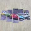 5dílný obraz Cars