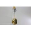 Závěsné svítidlo z foukaného skla ve zlaté barvě Leitmotiv Pendulum, výška 20 cm_2