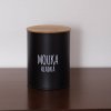 Dóza Hladká mouka BLACK pr. 13 cm