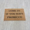 Rohožka z přírodního kokosového vlákna Artsy Doormats Prosecco, 40 x 60 cm