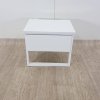 Bílý noční stolek GIULIA