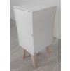 Bílý noční stolek Kiteen Notte 1