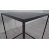 Černý odkládací stolek Design Twist Farg 2