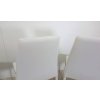 Sada 4 bílých jídelních židlí Tomasucci 3