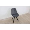 Šedá jídelní židle Actona Dima 1
