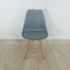 Šedá židle loomi.design Retro