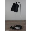 Černá stolní lampa Versa Balance