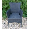 Zahradní křeslo Bali černé