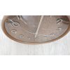 Hnědé nástěnné hodiny z lipového dřeva Karlsson Pure Small, o 22 cm_2