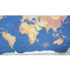 Nástěnka s mapou světa Bimago Ink Oceans, 90 x 60 cm_2
