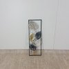 Kovová závěsná dekorace se vzorem listů Mauro Ferretti Ory -B-, 31 x 90 cm