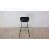 Černá barová židle Actona Tina_2