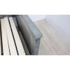 Rozkádací postel dřevěná šedá s roštem 90 x 200 cm CAHORS_12