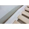 Bílá dřevěná zásuvka pod postel s roštem Benlemi Buddy, 90 x 180 cm_5