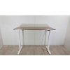 Elektricky nastavitelný psací stůl 180x80 cm hnědý-bílý DESTIN II_3