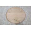 Kulatá deska v dekoru dřeva_2