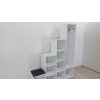 Set bílé skříně a nástěnného věšáku Homitis Up_5