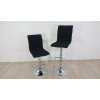 Sada 2 černých barových židlí LUCERNE_2