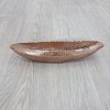 Dekorativní míse ve tvaru listu měděná CARACOL