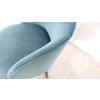 Petrolejově modrá jídelní židle se sametovým potahem Windsor & Co Sofas Aurora_4