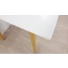Jídelní stůl s bílou deskou Bonami Essentials Vojens, 120 x 70 cm_1