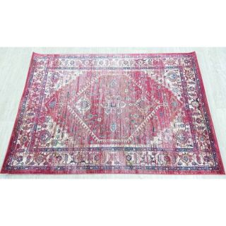 Červený koberec ❤️ Vintage Retro 160x230 cm Universal...