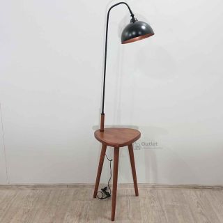 Stojací lampa se stolkem ☕ Table Opviq lights 🤎