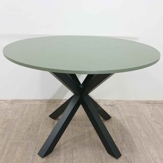 Zelený kulatý jídelní stůl 💚 o 110 cm Cep
