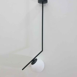 Černé stropní svítidlo 🖤💡 Diagonal Squid Lighting