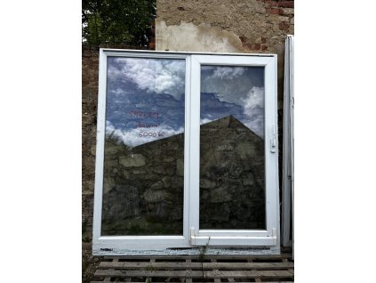 Plastové posuvné dveře 197x219
